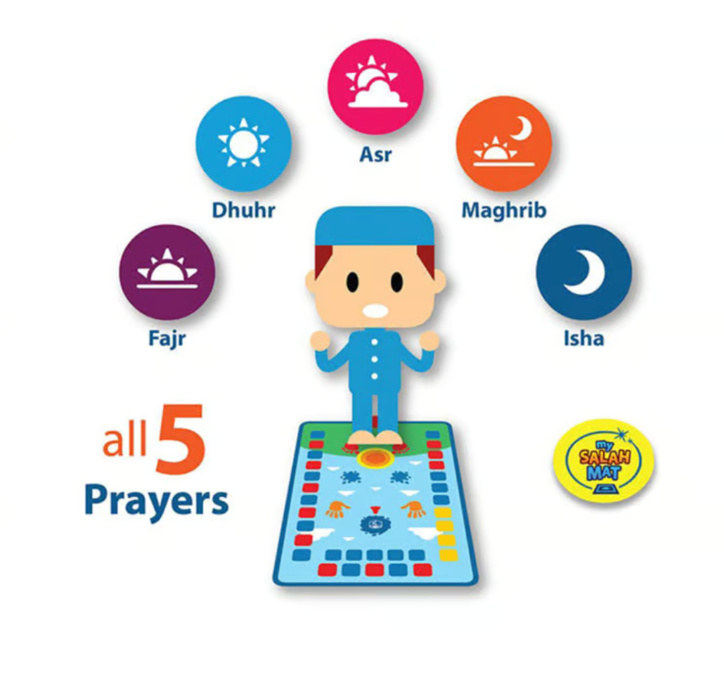 السجادة الناطقة الناطقة لتعليم الصلاة للأطفال