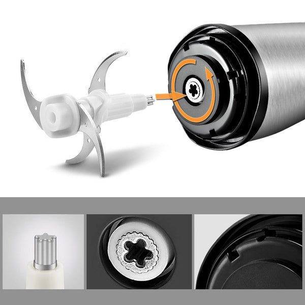 مفرمة لحم 2023 | خلاط لحوم متعدد الوظائف من الفولاذ المقاوم للصدأ | ماكينة فرم طعام المطبخ