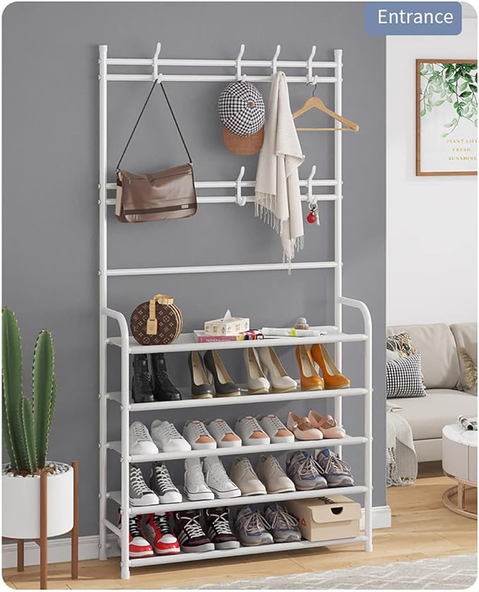 ! رف الأحذية والقبعات متعدد الوظائف