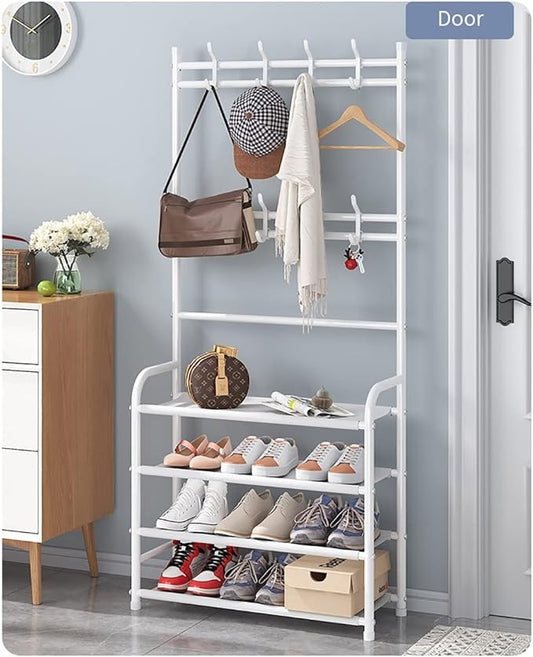 ! رف الأحذية والقبعات متعدد الوظائف