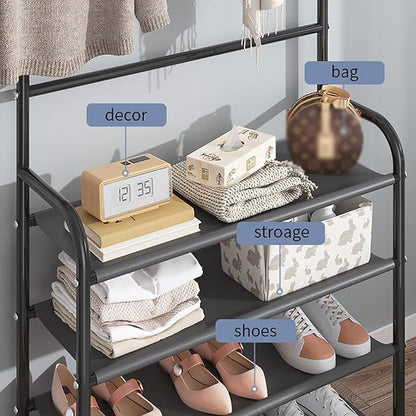 ! رف الأحذية والقبعات متعدد الوظائف