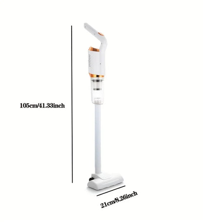 مكنسة كهربائية خفيفة بدون اكياس لمنزل السيارة، منظف