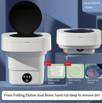 غسالة صغيرة محمولة قابلة للطي