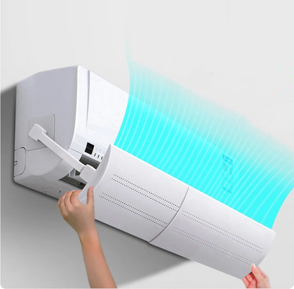 غطاء لصد وتوجيه هواء مكيف الهواء في جميع الاتجاهات