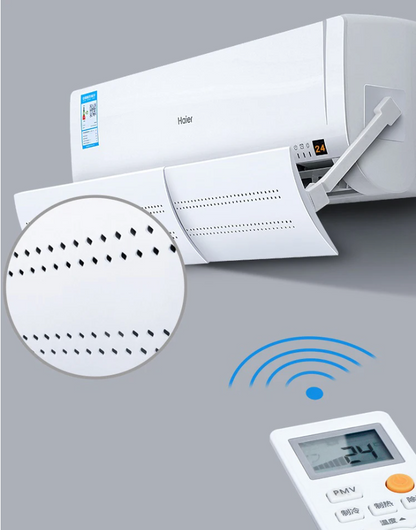 غطاء لصد وتوجيه هواء مكيف الهواء في جميع الاتجاهات