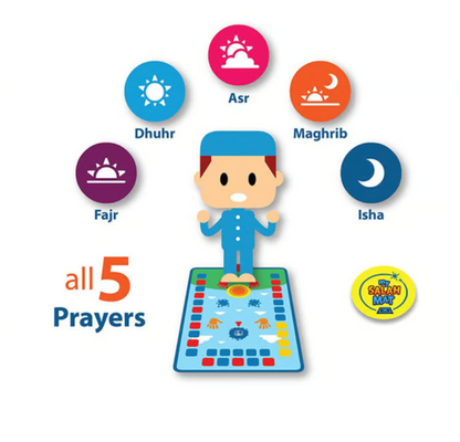 السجادة الناطقة الناطقة لتعليم الصلاة للأطفال